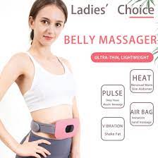 Hezheng Electric Shiatsu Vibrating Heating Weight Loss Slimming Belt Belly Massager China Belly Massager Slimming Belt Made In China Com