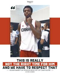 Yahoo Sports Canada On Twitter Rowan Barrett Comments On Andrew Wiggins Being Left Off The Camp Roster