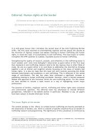 A limiting or bounding line. Pdf Editorial Human Rights At The Border