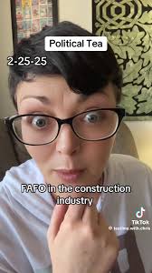 Looks like the construction company #FAFO #NOHOMESFORYOU, Check her out  ⬇️⬇️⬇️, 🎥 @teatime.with.chris TikTok