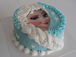 Frozen Torte Mit Elsa Und 3d Zopf Aus Royal Icing Elsa Torte Elsa Torten