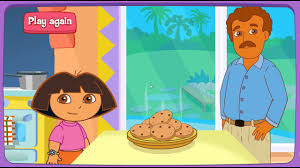 Juego Dora La Exploradora Dora Cocina Con Su Papa Youtube