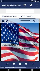 It's a song every american has heard countless times, but how much do you really know about our national anthem? American National Anthem The Star Spangled Banner For Android Apk Download