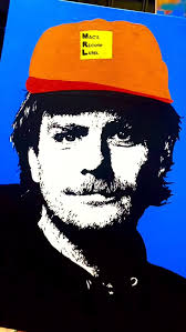 Talking ✨ art ✨ I did for @magooggie as part of my series and also because  she had a new song out!! #art #artist #maggieantone #painting  #artistsofinstagram #johnnymoonshine #rhinestoned #countrymusic #musicart