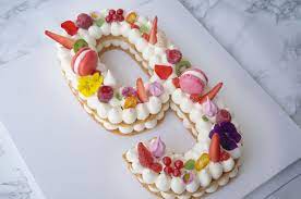 Suggested timeline for icebox number cake: Number Cake 9 9th Birthday Cake No Bake Cake Number Cake