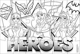 Kleurplaat kleurplaat winnie the pooh en vrienden 2914. Bol Com Dc Comics Legpuzzel Kleurplaat Superhero Girls 2 Zijdig 24 Stukjes