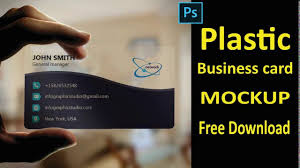Plastic Business Card Mockup Free Download Use In Photoshop Free Business Card Mockup Business Card Mock Up Mockup Free Download