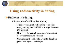 …significantly since the development of radiometric dating, a method of age determination based on the principle that radioactive atoms in geologic materials decay at constant, known rates to daughter atoms. Chapter 9 Geologic Time Determining Geological Ages Relative Age Dates Placing Rocks And Events In Their Proper Sequence Of Formation Numerical Dates Ppt Download
