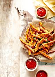 Birds Eye Cauliflower Fries Healthy Game Day Snacks That Are A Guaranteed Touchdown In 2020 Sweet Potato Fries Game Day Snacks Sweet Potato