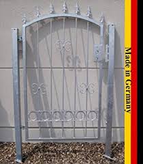 Gartentor torrahmen 90cm verstellbar mit schlosskasten. Gartentor Hoftor Bogentor Verzinkt 100cm Breit 150 Cm Hoch Witterungs Bestandig Vorgefertigter Schloss Kasten Amazon De Baumarkt