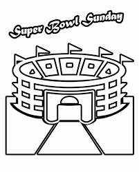 These spring coloring pages are sure to get the kids in the mood for warmer weather. Sunday Super Bowl Coloring Page Free Printable Coloring Pages For Kids