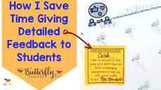 Student Feedback Examples for Teachers & Principals - YouTube