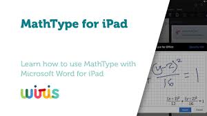 Mathtype For Ipad Youtube