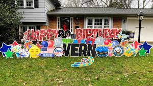 Card my yard lincoln, ne delivers big yard greetings to your yard to celebrate your big event! National Yard Card Directory