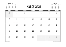 All photos and downloads were made for printables and inspirations (except for affiliate images). Free Printable March 2021 Calendar Canada