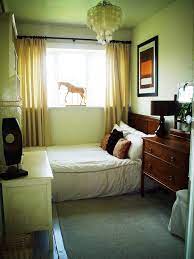 Start by putting your bed in the center of the most visible wall. Very Small Bedroom Layout