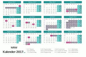 Ganz gleich, ob für die uni, für die schule, die arbeit oder einfach für persönliche eintragungen: Ferien Nordrhein Westfalen 2017 Ferienkalender Ubersicht