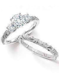Wedding Rings Engagement Ring And Wedding Band Set Obsessed Wedding Band Sets Womens Engagement Rings Beautiful Engagement Rings
