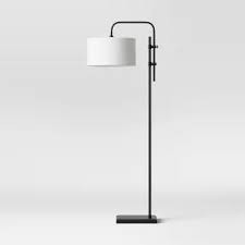 3 light restoration bronze floor lamp with scalloped glass shades. Shop Target For Black Lamps Lighting You Will Love At Great Low Prices Spend 35 Or Use Your Adjustable Floor Lamp Black Floor Lamp Floor Lamps Living Room