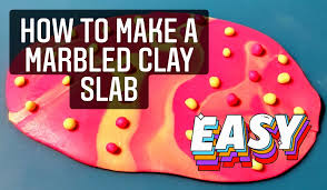 Clay molds easily into any shape and acrylic paints work well for details. How To Make A Marbled Polymer Clay Slab Easy Wearably Weird