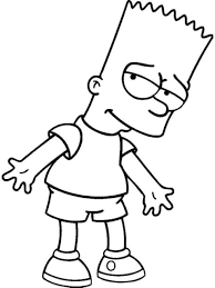 Drawing Cartoon Characters Coloring Pages Printable To Color Simpsons Drawings Drawing Cartoon Characters Disney Character Drawings