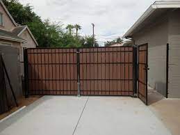 Rv gate with man door. In Mesa 3 Sets Of Rv Gate One Man Ab Wrought Iron Works Facebook