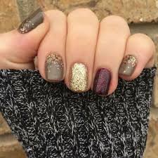 Chocolate browns are always a solid choice for fall beauty and fashion. Nail Fall Nail Idea 2780746 Weddbook