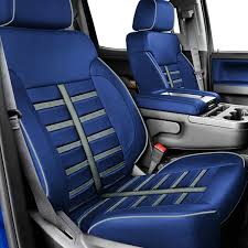2014 2015 Silverado Sierra Custom Leather Interior Blue And Black Or Grey Interior Ferrari Daytona Stitch Truck Interior Automotive Upholstery Car