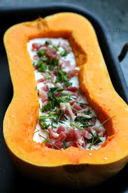 Butternut Farcie Lardons Et Chevre Recette Facile Recette Recettes De Cuisine Cuisine Recette Facile