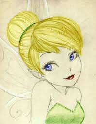 Tinker Bell Peter Pan C 1953 Disney Tinkerbell Disney Disney Drawings Tinkerbell And Friends