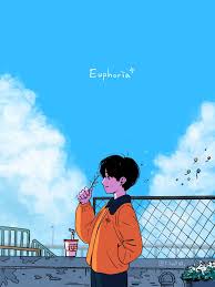 Euphoria by bts jungkook lyrics wallpaper. Wallpaper Euphoria Fanart