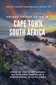 Things To Do In Cape Town Unusual Unique Unmissable Cape Town Things To Do Cape Town South Africa