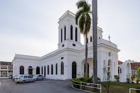 In 2006 a monument to the first bukovinian orthodox metropolitan eugene gakman was erected in front of the cathedral. Church Of The Assumption Penang Wikipedia