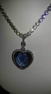 Rose wonders why it looks like a sapphire when cal says it's a diamond. Heart Of The Ocean Necklace Photos Facebook