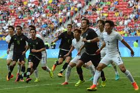 México clasificó a la siguiente ronda del futbol olímpico en tokio 2020 tras imponerse a sudáfrica el miércoles 28 de julio en el sapporo . Datei Futebol Olimpico De Coreia Do Sul E Mexico No Mane Garrincha 1036661 10082016 Dsc 4438 1 Jpg Wikipedia