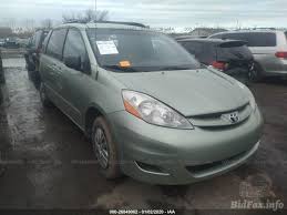 Research the 2000 toyota sienna at cars.com and find specs, pricing, mpg, safety data, photos, videos, reviews and local inventory. Toyota Sienna Ce Le 2008 Green 3 5l Vin 5tdzk23c88s144665 Free Car History