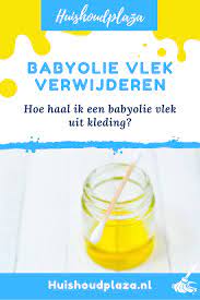 hoe kun je vlekken van babyolie verwijderen uit kleding en textiel vlekken vlekken verwijderen baby olie