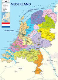 Geschat wordt dat daar 13% van de bevolking rood haar heeft. Bol Com Poster Nederland Kaart Drukgang 2021 Groot 70x100cm Luxe Papier Met Uv Lak