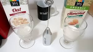 More images for how to froth almond milk with hand frother » Frothing Almond Milk With A Hand Frother For Lattes Cappuccinos Surprising Results Youtube