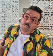 Ben brings fun to the room with his family