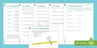Roblox murder mystery 2 codes. Statistics Murder Mystery Pack Ks3 Maths Teacher Made