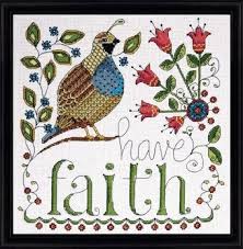 These kits cost little to nothing and are also good for. Design Works Have Faith Counted Cross Stitch Kit 2791 123stitch
