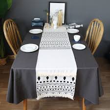 We did not find results for: Black And White Bohemian Cotton Handmade Woven Tufted Geometric Pattern Table Runner Tassels For Living Room Kitchen Party Wedding Decoration 70 Inch Table Runners Home Ourvagabondstories Com