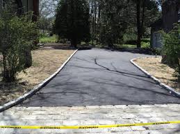 These blocks can be vertical or angled in order to create a mountable curb. Paving Ohara Paving Excavating