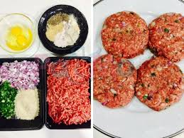 Jika sudah empuk, tiriskan dalam baskom lalu tempe ditumbuk kasar. Anak Suka Sangat Makan Burger Jom Buat Sendiri Beef Patties Mudah Sangat Pa Ma