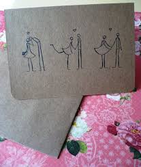 Wedding Card Easy Draw And So Cute Wedding Card Diy Cute Cards Diy Cards