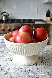 decorating with apples fruits of the