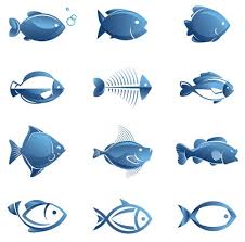 12 Blue Fish Vector Free Vector Site Download Free Vector Art Graphics Fish Vector Fish Graphic Vector Illustration