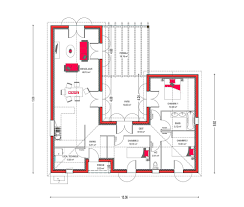 Modele De Maison Villa Patio Plan De Maison Villa Plan Maison Plan De Maison Mitoyenne