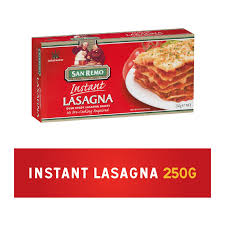 San remo large instant lasagna oven ready sheets 375g. San Remo Pasta Instant Lasagna Sheets No 103 Lazada Singapore